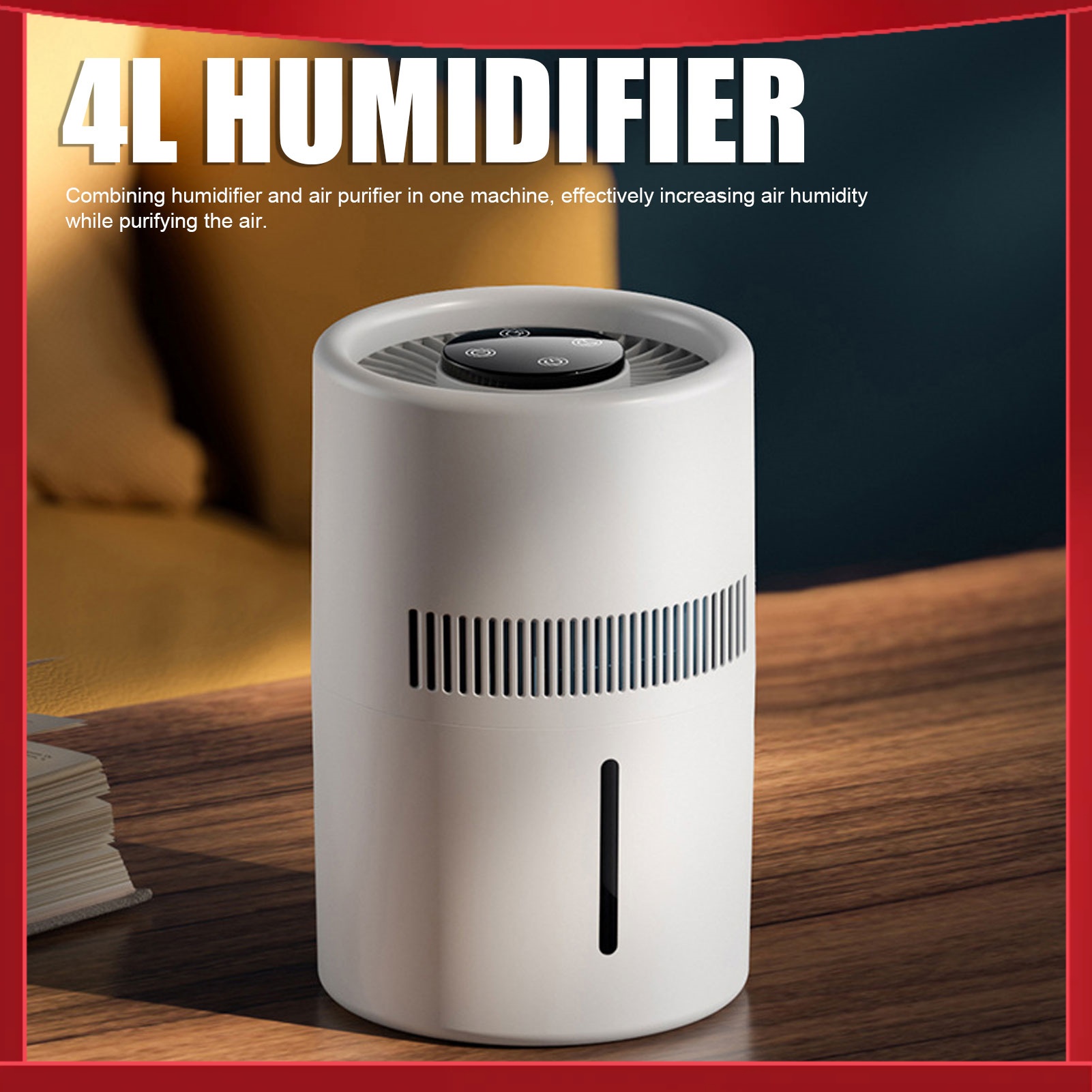 Humidifier Nursery Quiet - Air Purifier and Humidifier 2 in