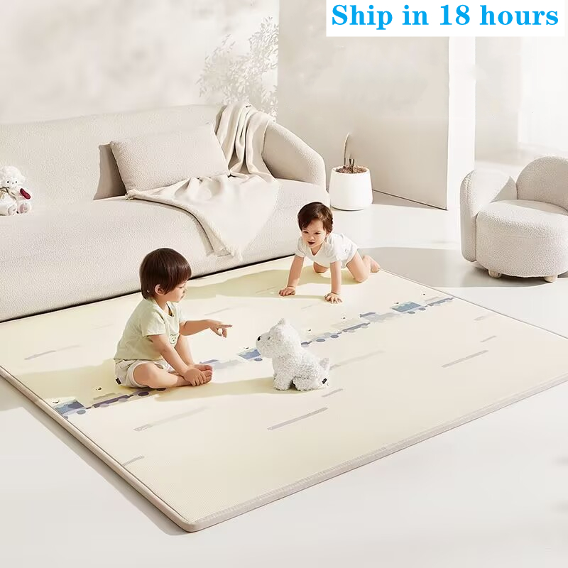 Baby Nursery Carpet - 1cm/0.5cm Thicken Cute Little Deer Baby