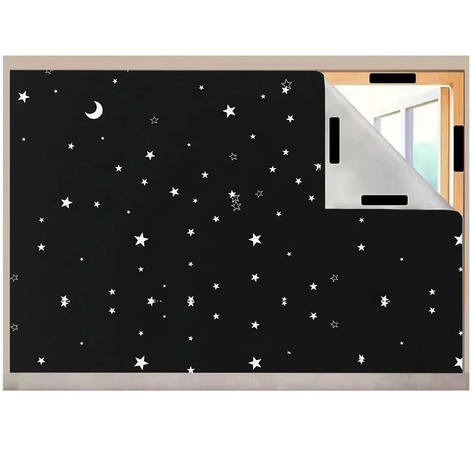 Blackout Curtain Nursery - Blackout Curtains Bedroom Portable Shades No