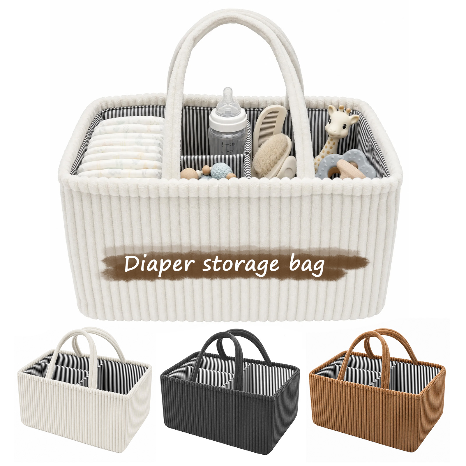 Baby Diaper Caddy Organizer Co - Baby Nursery Organiser review and price