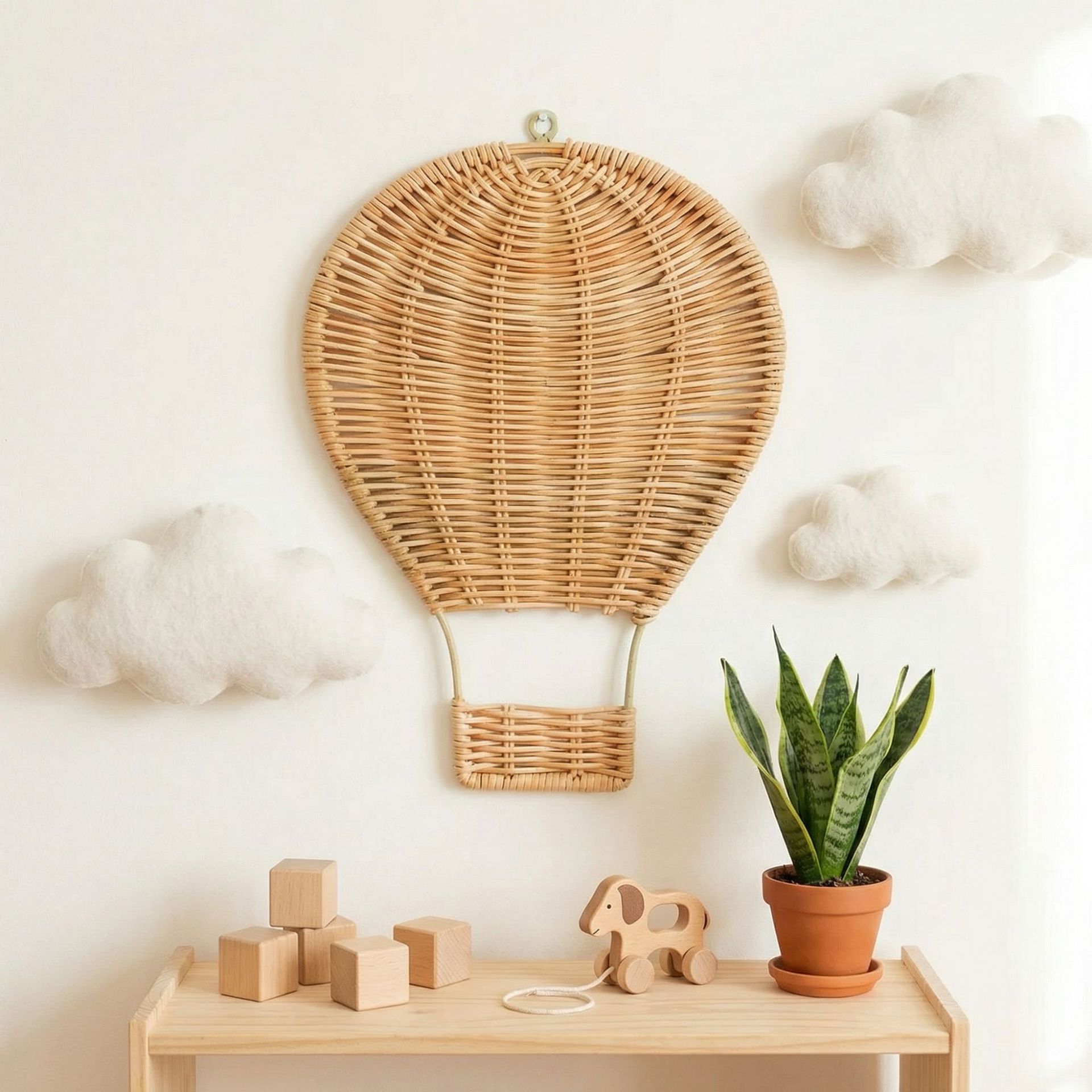 Handmade Rattan Woven Hot Air  - Baby Nursery Hot Air Balloon review and price
