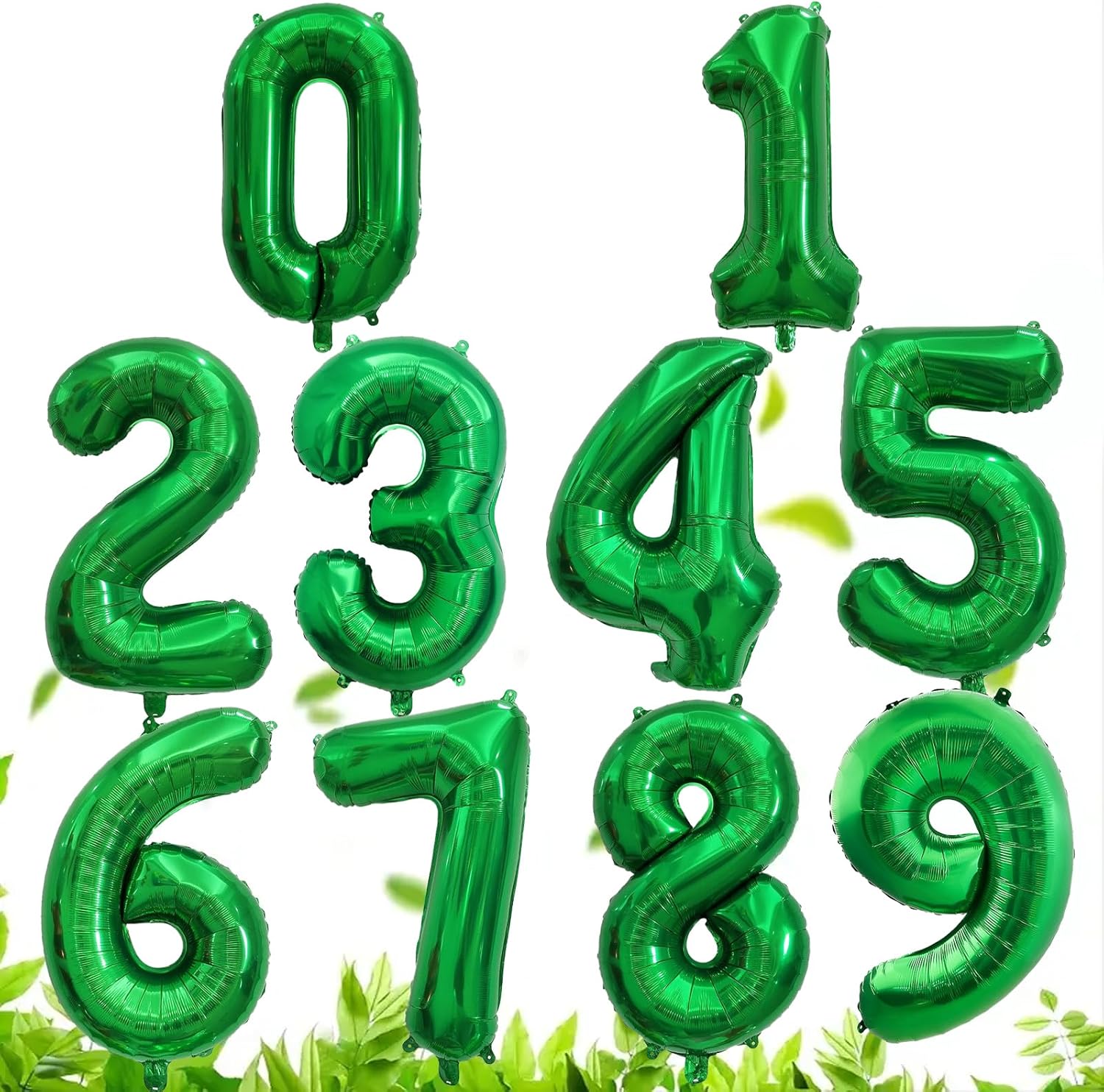 32 Inch Green Number Foil Ball - Baby Nursery Jungle Theme review and price