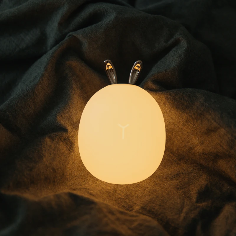 Led Carton Deer Rabbit Silicon - Baby Nursery Egg Light review and price