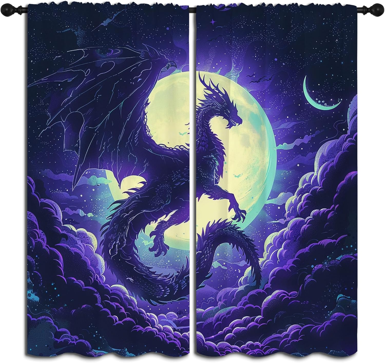 Purple Dragon Blackout Curtain - Blackout Curtain Nursery review and price