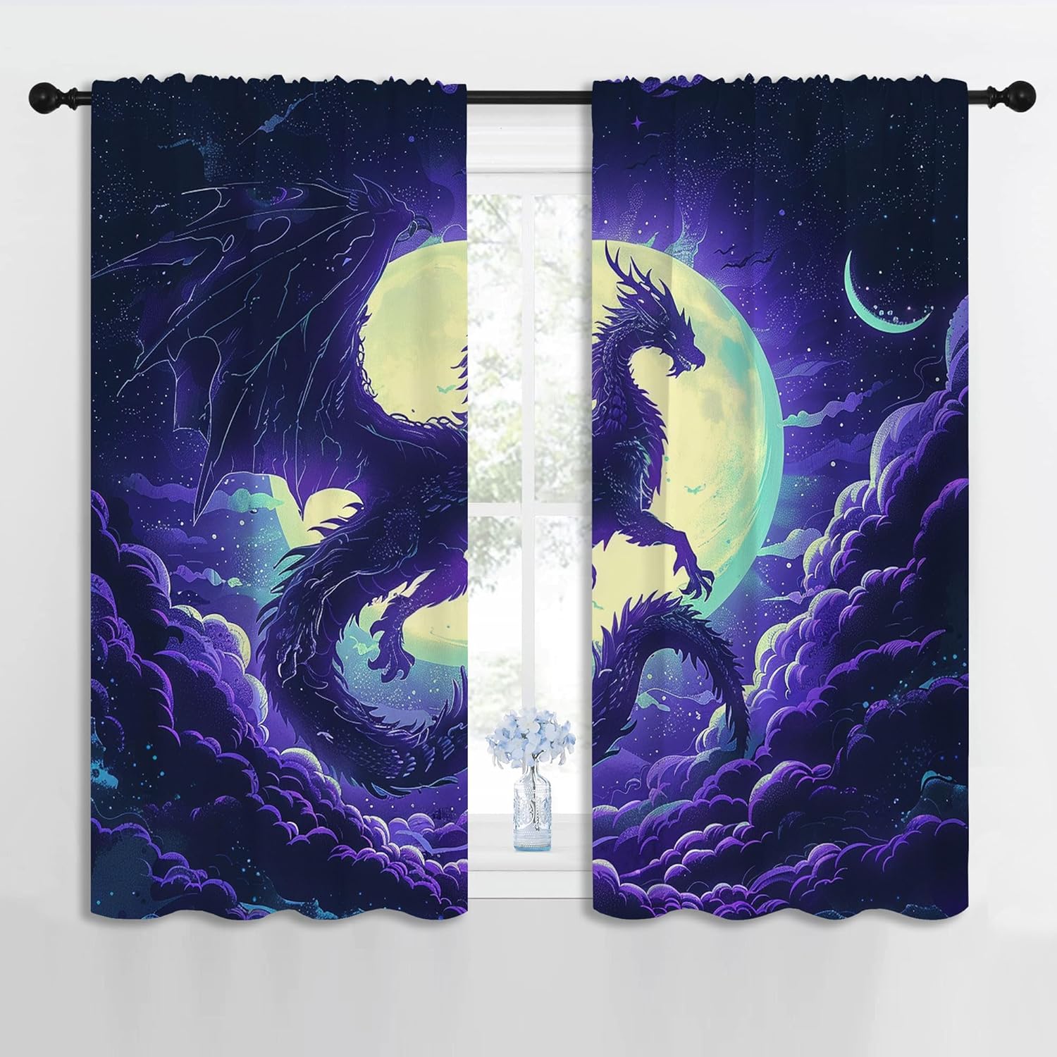 Purple Dragon Blackout Curtain - Blackout Curtain Nursery review and price