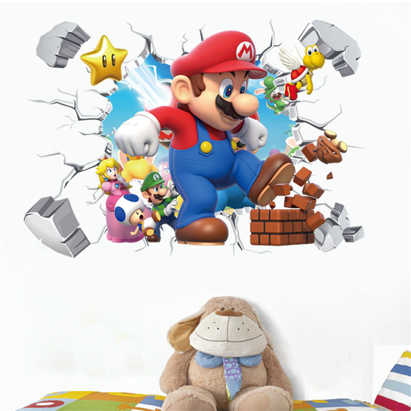 3D Cartoon Anime Game Characte - Baby Nursery Wallpaper review and price