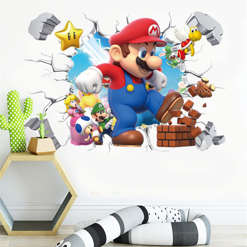 3D Cartoon Anime Game Characte - Baby Nursery Wallpaper review and price