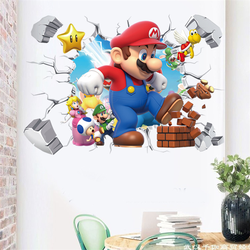 3D Cartoon Anime Game Characte - Baby Nursery Wallpaper review and price