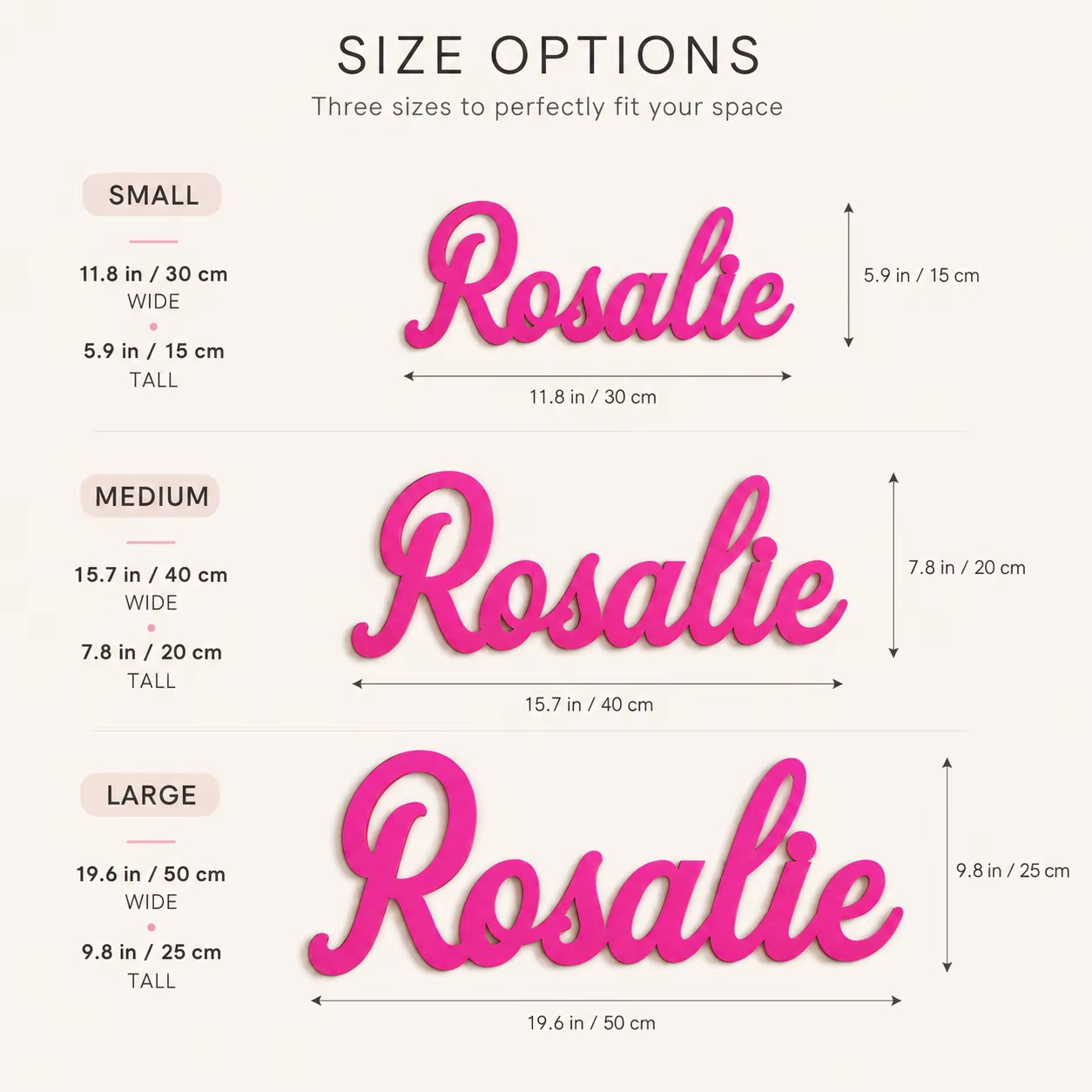Personalized Wooden Name Sign  - Baby Nursery Home review and price