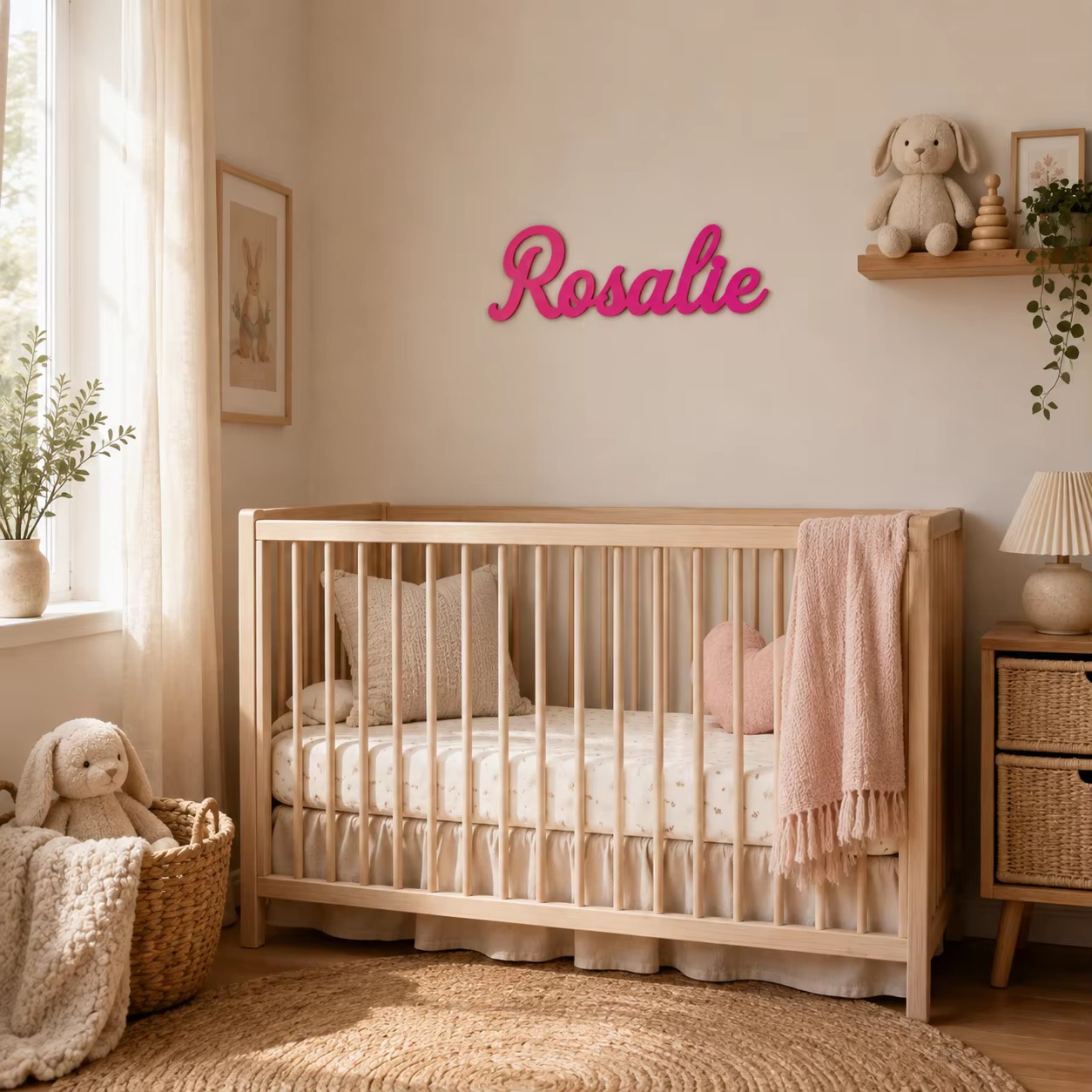 Personalized Wooden Name Sign  - Baby Nursery Home review and price