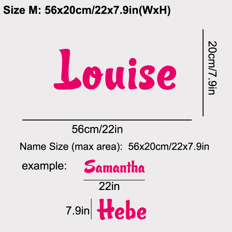 Personalized Name Vinyl Decal  - Baby Nursery Wallpaper review and price