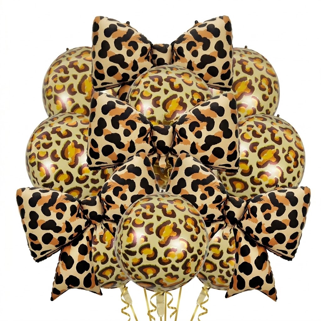 Giant Leopard Print Bowknot Ma - Baby Nursery Jungle Theme review and price