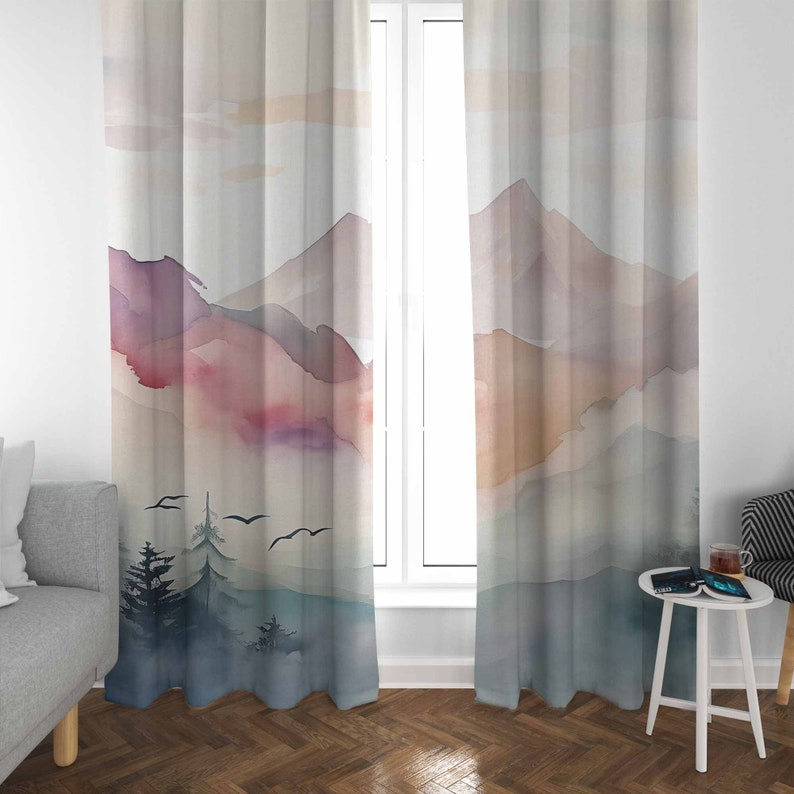Mountain Forest Nursery Curtai - Blackout Curtain Nursery review and price