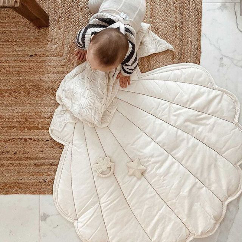 Nordic Shell Shape Baby Play M - Baby Nursery Carpet review and price