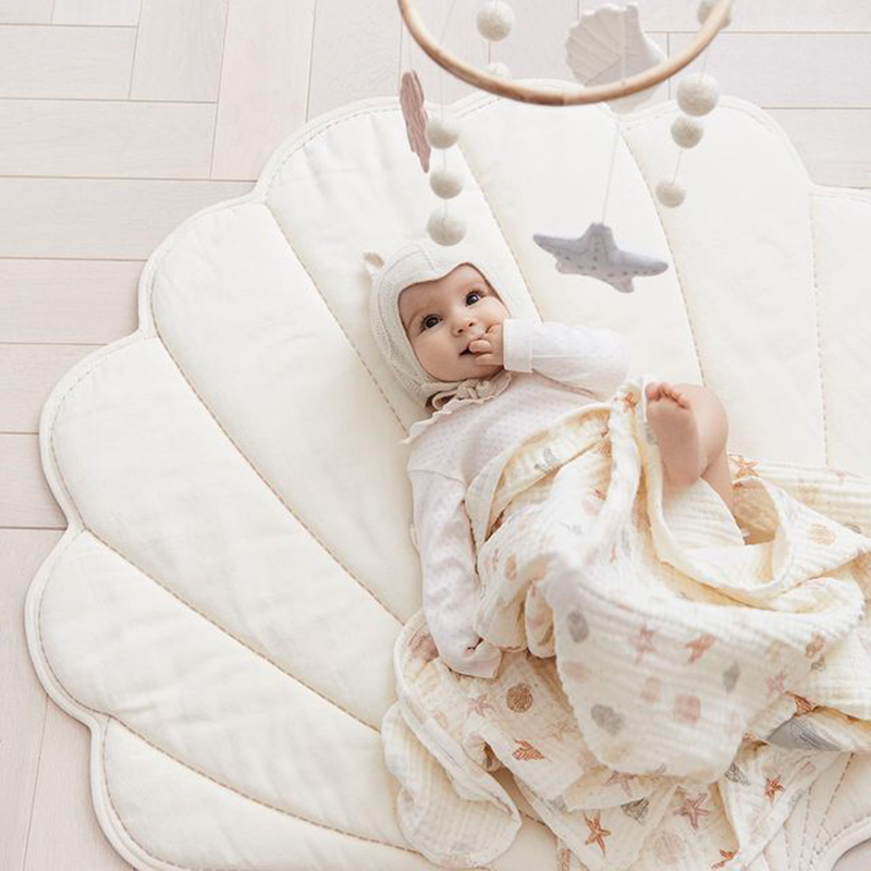 Nordic Shell Shape Baby Play M - Baby Nursery Carpet review and price