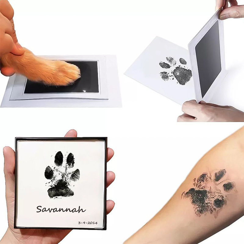 Pet Dog Cat Paw Print Ink Set  - Footprint Ink Kit review and price