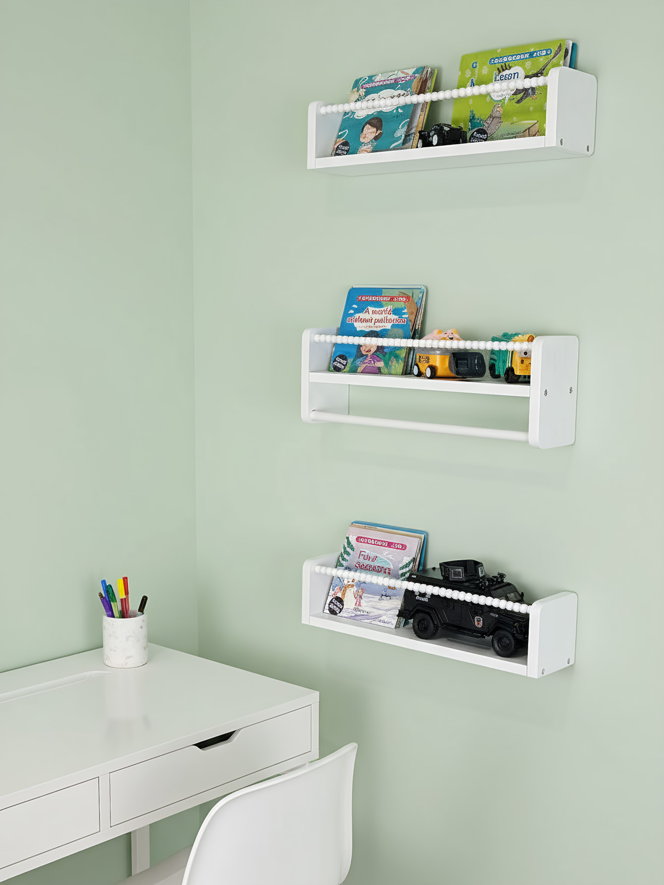 Nursery Book Shelves ,15.7 Inc - Baby Nursery Shelves review and price