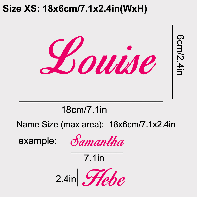 YOUR TEXT Vinyl Decal Sticker  - Baby Nursery Wallpaper review and price