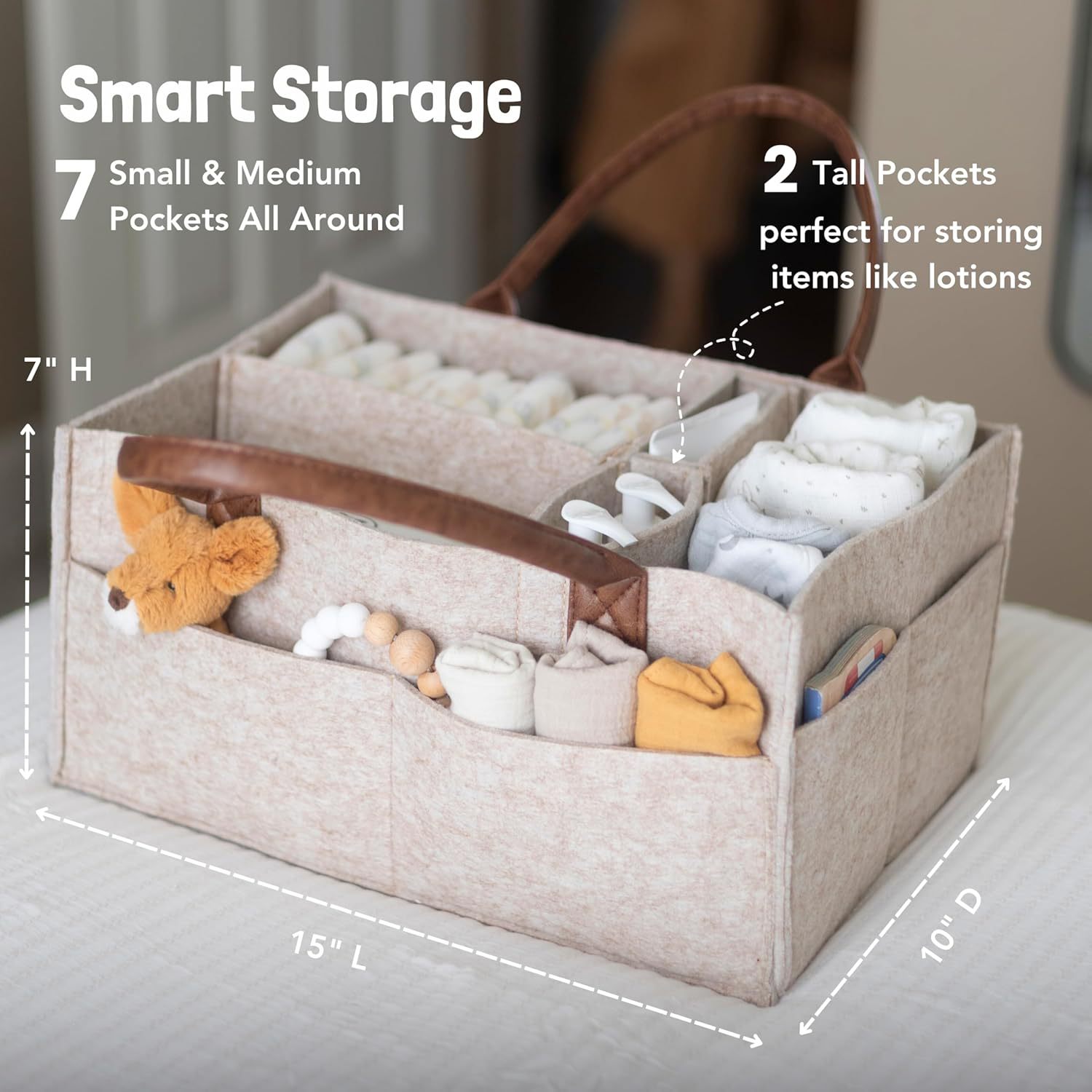 Baby Felt Storage Nursery Orga - Baby Nursery Organiser review and price