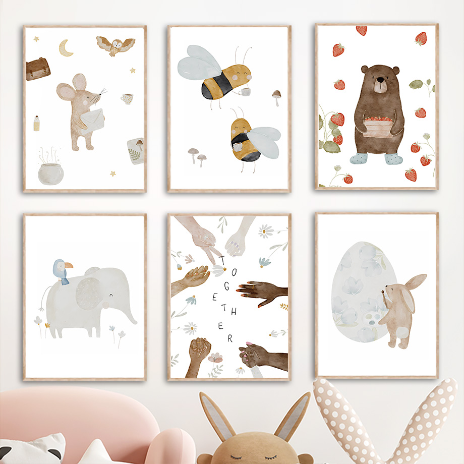 Boho Animals Friend Elephant R - Baby Nursery Home review and price
