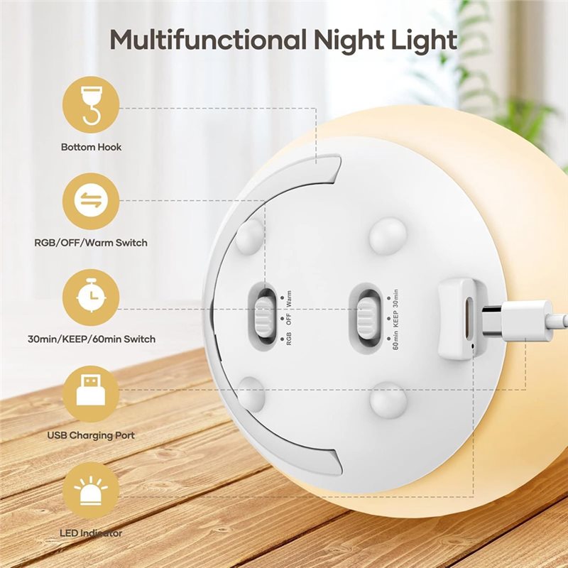 TKOH-Led Eye-Caring Baby Night - Baby Nursery Egg Light review and price