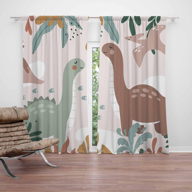Dinosaur Nursery Curtains Dino - Blackout Curtain Nursery review and price