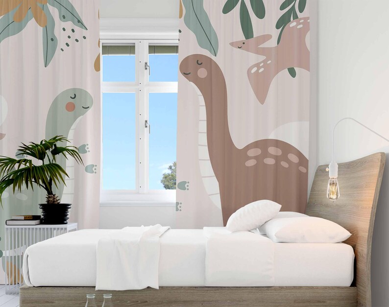 Dinosaur Nursery Curtains Dino - Blackout Curtain Nursery review and price