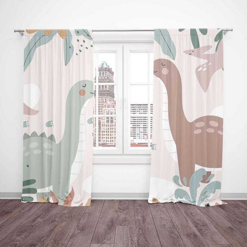 Dinosaur Nursery Curtains Dino - Blackout Curtain Nursery review and price