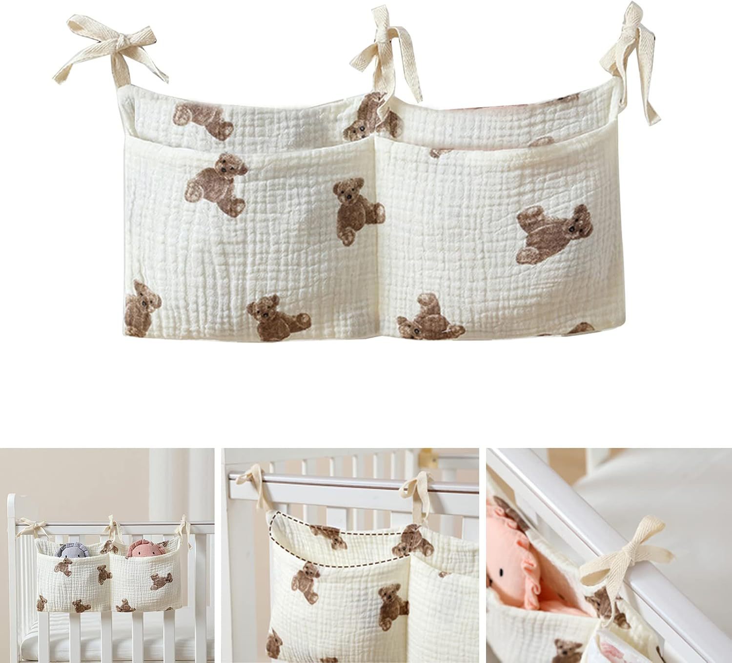 Baby Crib Organizer Cot Caddy  - Baby Nursery Organiser review and price