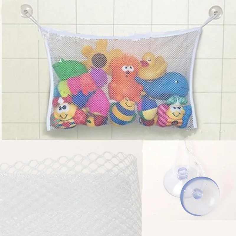 Baby Bathroom Mesh Bath Bag Ki - Storage Basket Fabric review and price