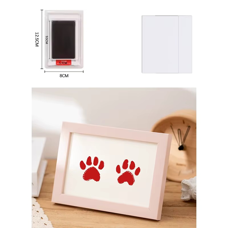 Safe Non-Toxic Pet Dog Cat Paw - Footprint Ink Kit review and price