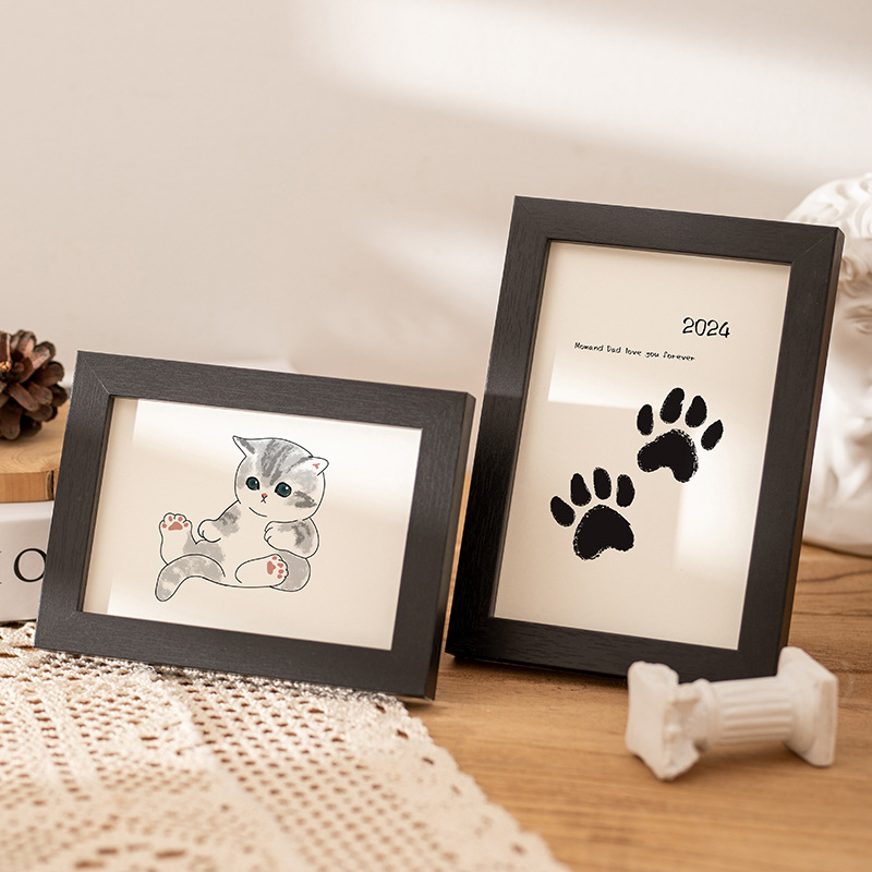 Safe Non-Toxic Pet Dog Cat Paw - Footprint Ink Kit review and price