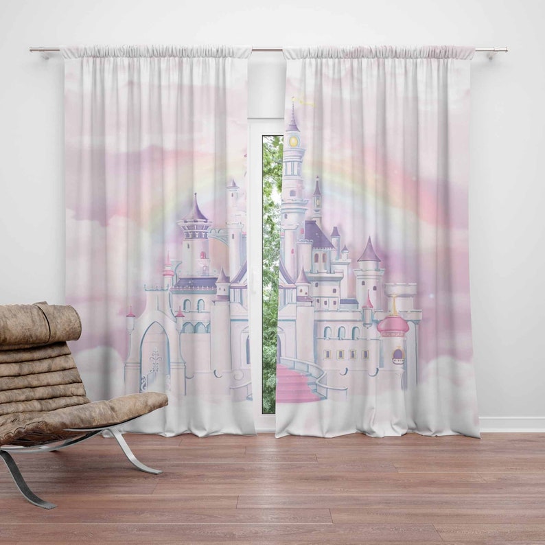 Princess Castle Nursery Curtai - Blackout Curtain Nursery review and price