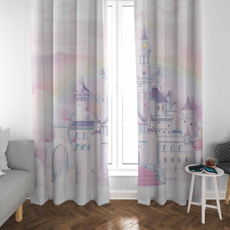 Princess Castle Nursery Curtai - Blackout Curtain Nursery review and price