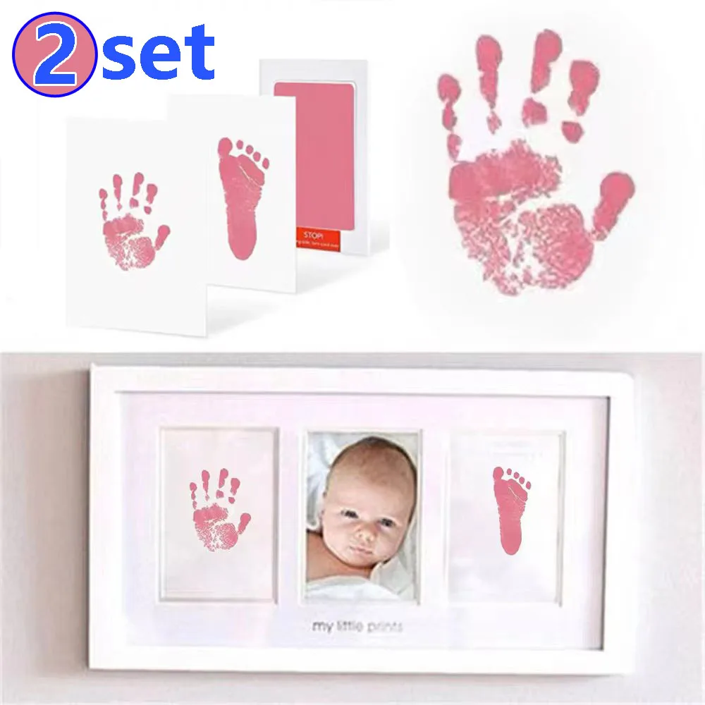 2 Set Newborn Baby DIY Hand An - Footprint Ink Kit review and price