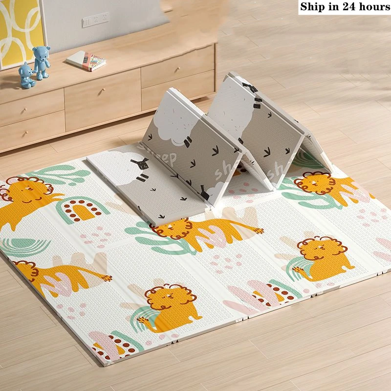 Baby Play Mats Foldable Xpe Pu - Baby Nursery Carpet review and price