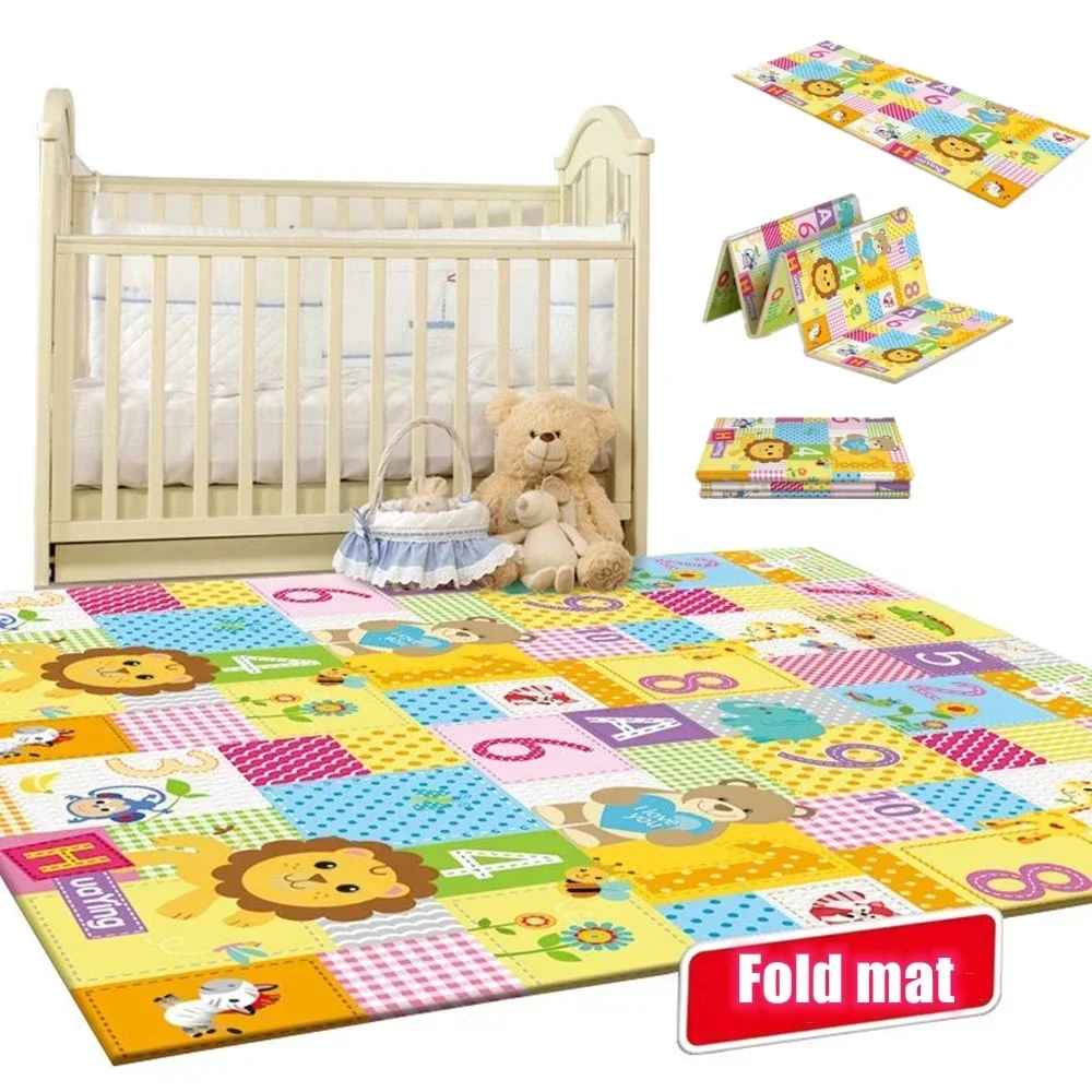 Baby Play Mats Foldable Xpe Pu - Baby Nursery Carpet review and price