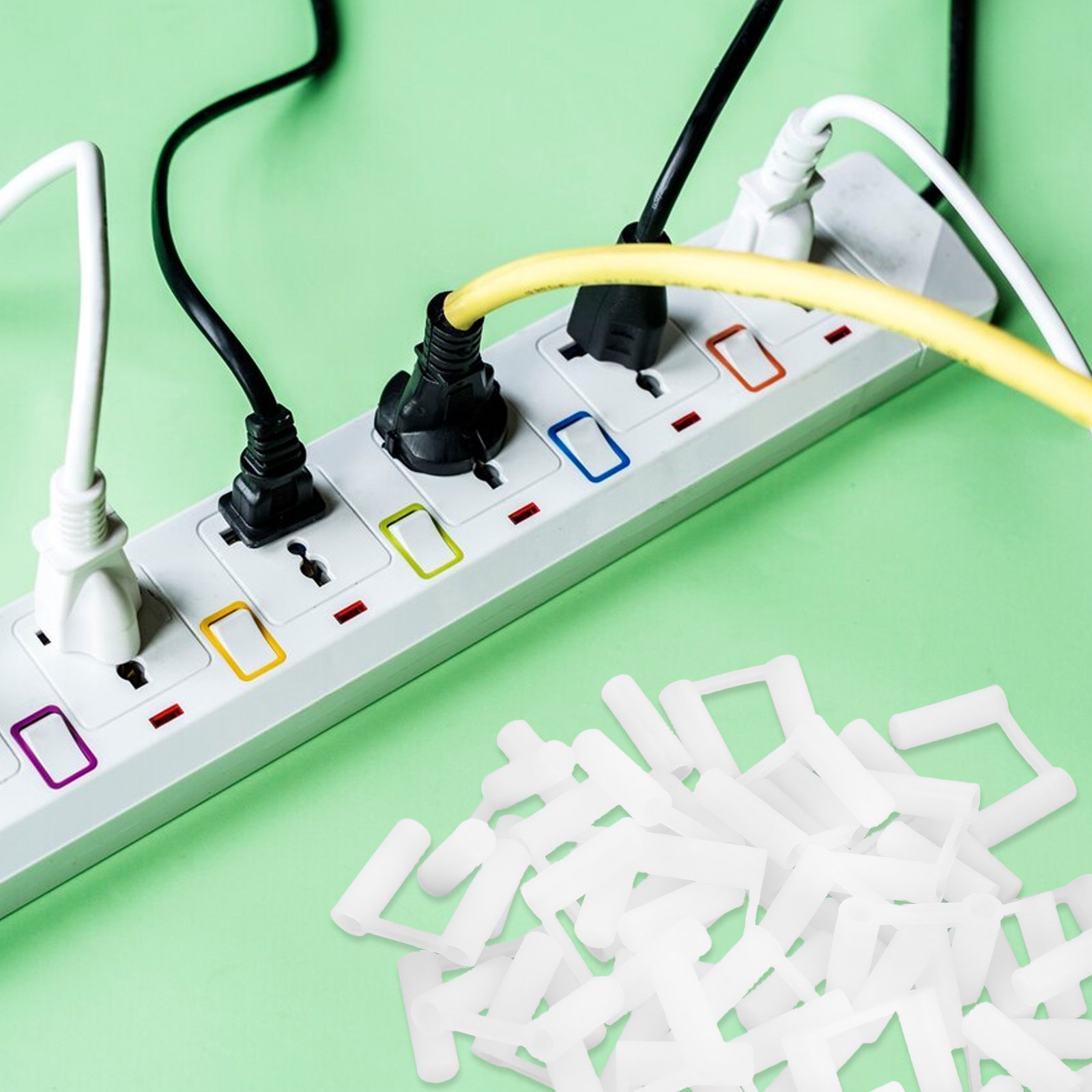 100Pcs Plastic Child Safety Pl - Baby Nursery Outlet review and price
