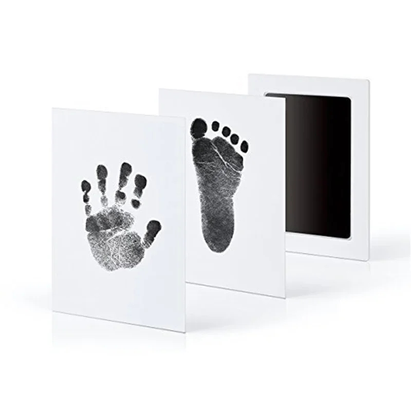 1/2pcs Safe Non-toxic Baby Foo - Footprint Ink Kit review and price