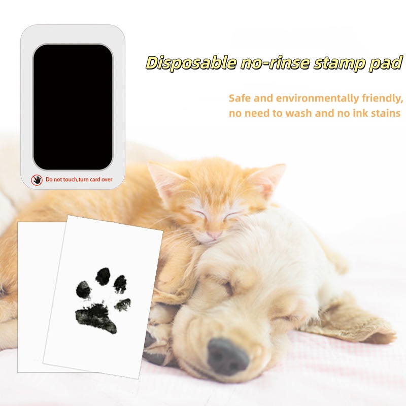 Inkless Pet Paw Print Kit Ink  - Footprint Ink Kit review and price
