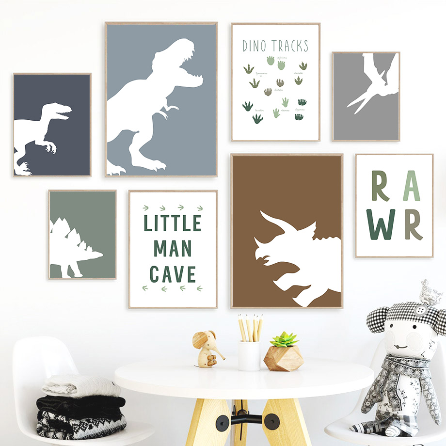 Jurassic Dinosaur Tyrannosauru - Baby Boy Nursery Quotes review and price