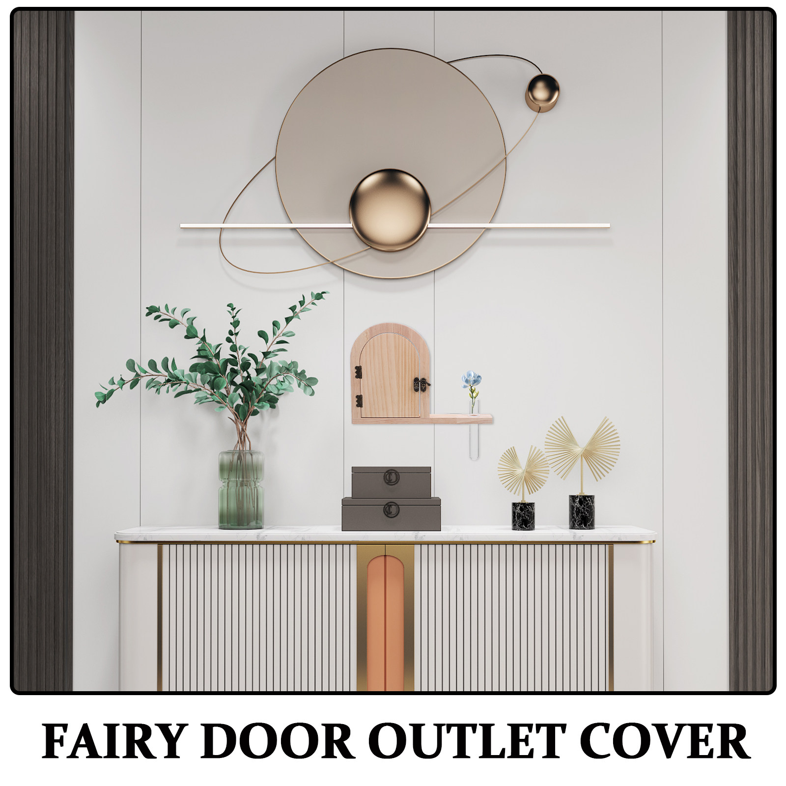 Fairy Door Outlet Cover Wooden - Baby Nursery Outlet review and price