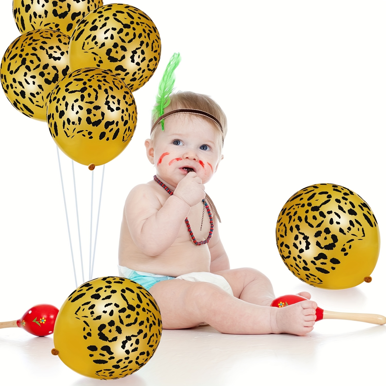 Leopard Balloons Cheetah Anima - Baby Nursery Jungle Theme review and price