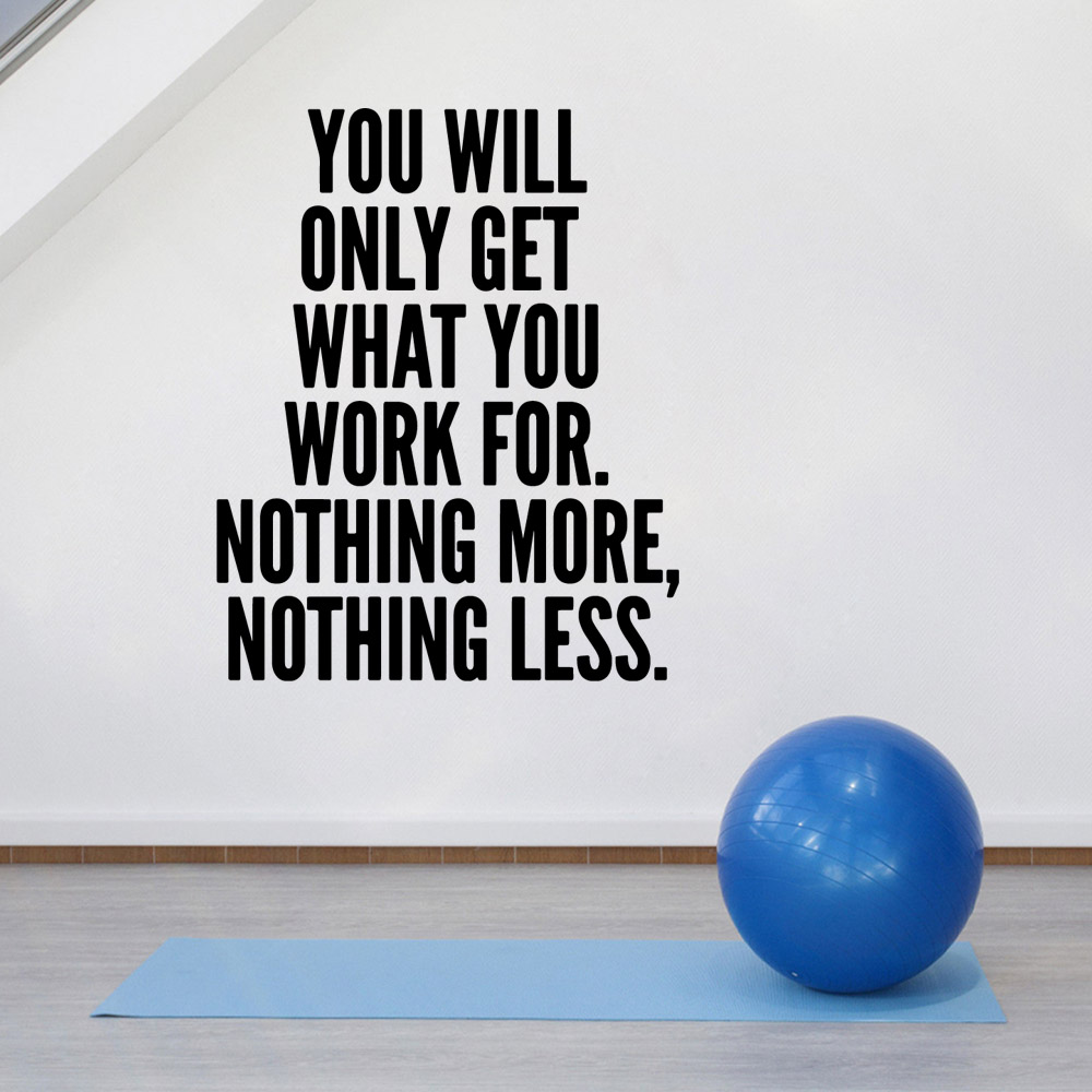 Drop Shipping GYM Wall Art Dec - Baby Nursery Wallpaper review and price
