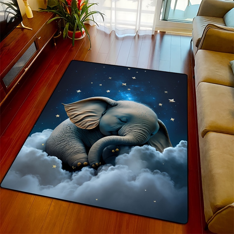 Dreamy Elephant Rug for Nurser - Baby Nursery Carpet review and price