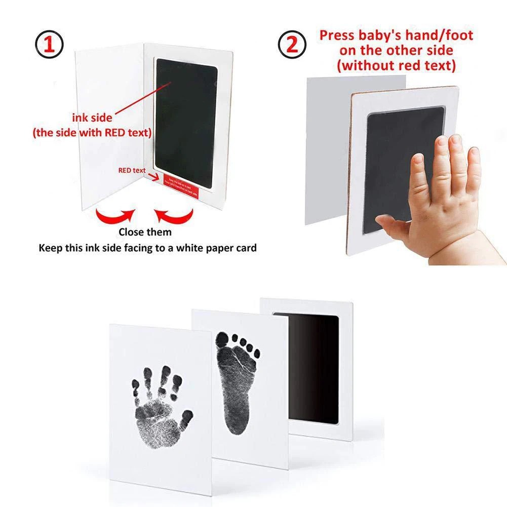 Safe Non-toxic Baby Footprints - Footprint Ink Kit review and price