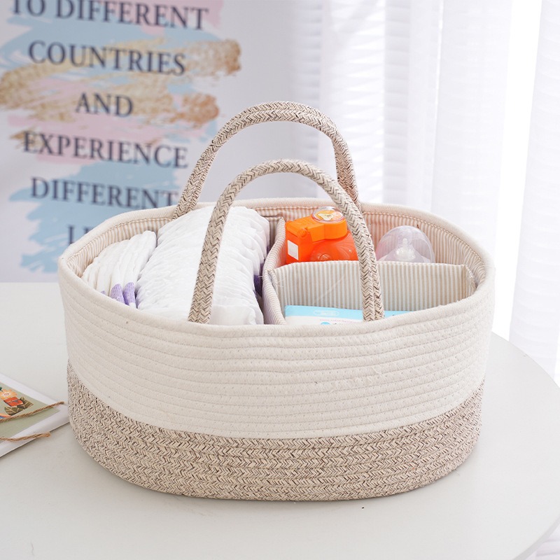 Foldable Diaper Caddy Organize - Storage Basket Fabric review and price